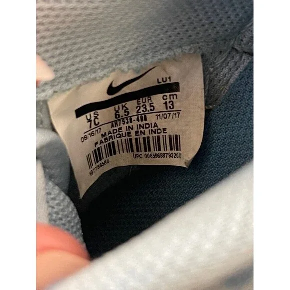 Nike Air Force 1 LV8 TD 'Blue Leopard' Size 7C - Picture 9 of 9